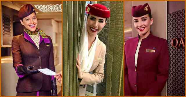 Flight attendant recruitment photos for Emirates Cabin Crew Open Day in the USA
