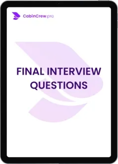 USA flight attendant — Questions and answers for Cabin Crew Final Interview Emirates, Qatar Airways, Etihad, questions from real recruitments, customer service on board, cabin crew recruitment to Dubai, Doha, Abu Dhabi