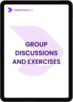 USA flight attendant — Group discussions, i.e. group conversation scenarios for Emirates Cabin Crew candidates. Pair tasks, group tasks, group building - tasks performed in groups, i.e. candidates building something. Preparation for Cabin Crew recruitment. Tasks for Emirates, Etihad, Qatar Airways, Delta, United airlines.